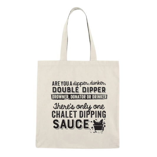 Chalet Sauce Tote Bag